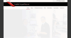 Desktop Screenshot of invisiblelingualbraces.com.au